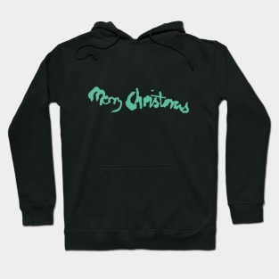 Font Logo-Forest Green Hoodie